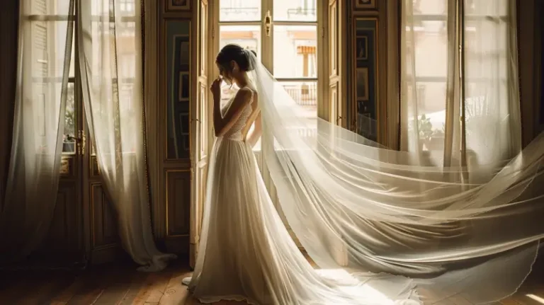 lauraartemis089_Beautiful_bride_trying_on_a_wedding_dress_in_a__2329c5b3-2aba-4f09-a95a-0222d51b02ea Alquiler de vestidos de novia en Madrid